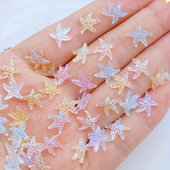 Mixed Mini Starfish Resin Figurine Crafts Ornament Set Ages 14