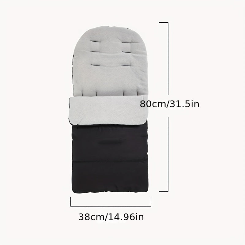 Baby Stroller Footmuff Winter Sleeping Bag Warm Thickened Footmuff