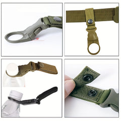 Nylon Water Bottle Buckle for Outdoor Sports Carabiner for Camping