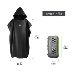 Mutao Changing Robe Towel With Portable Box Hooded Poncho