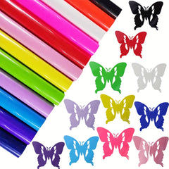 12IN 5FT Self Adhesive Vinyl DIY Sticker Glossy Colors Car Decal