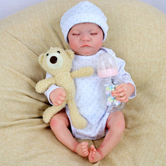 17 Inch Lifelike Reborn Baby Doll Soft Body Realistic Newborn Baby Doll