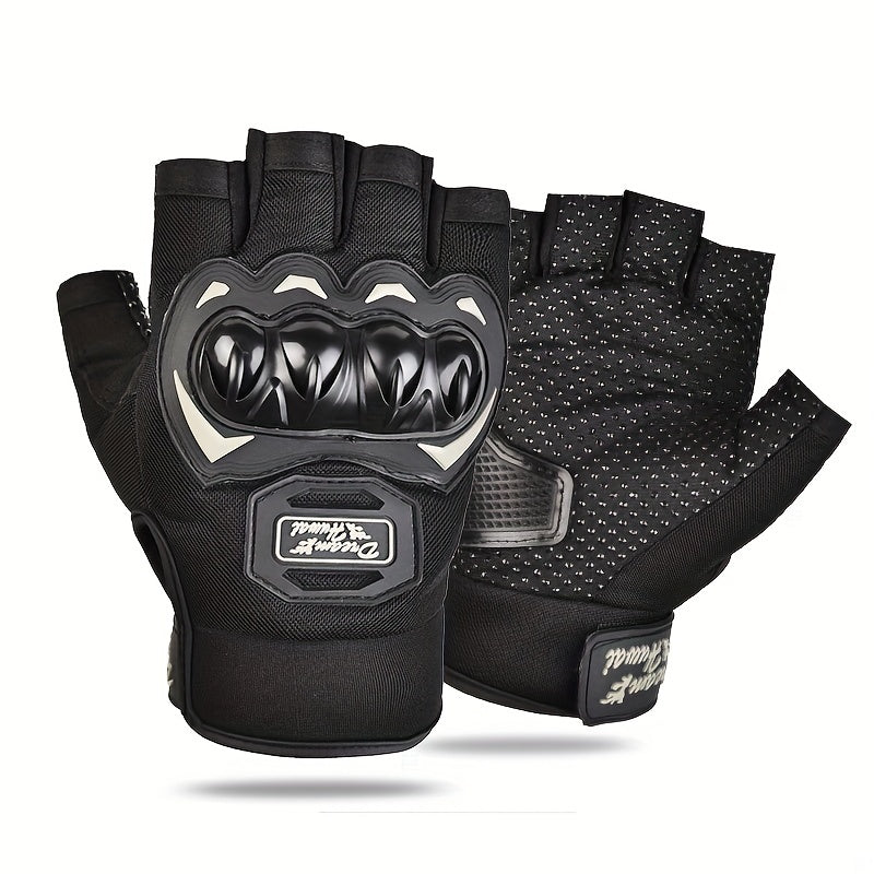 Breathable Non Slip Motorcycle Riding Gloves with Touch Screen - 1 Pair