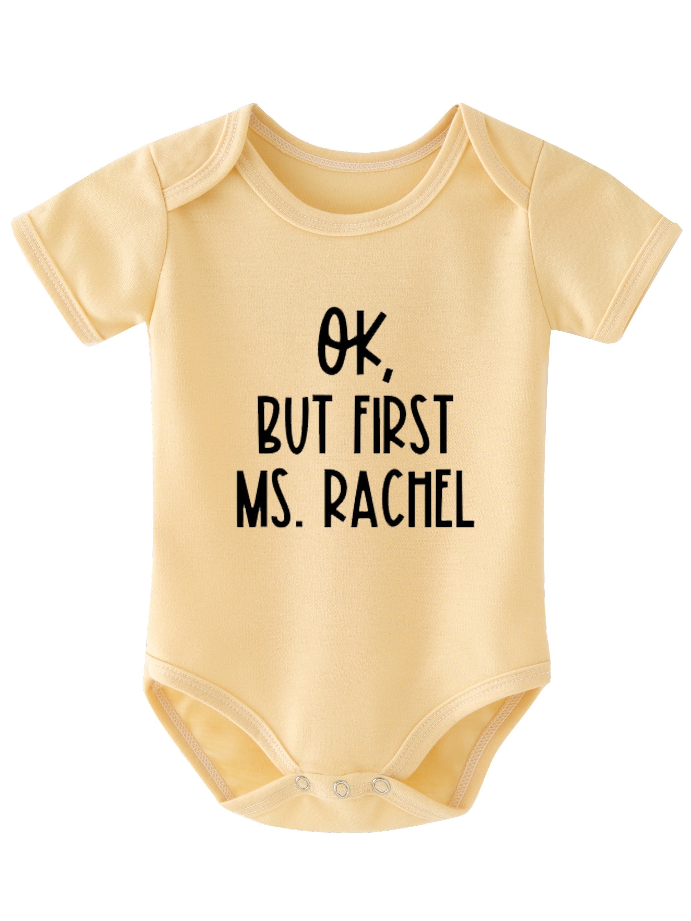 Baby Girls Cartoon Print Onesie for Summer