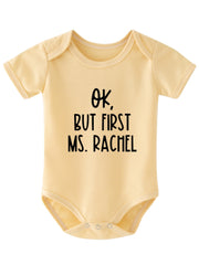 Baby Girls Cartoon Print Onesie for Summer