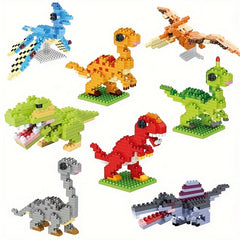 Dinosaur Building Block Set DIY Educational Gift