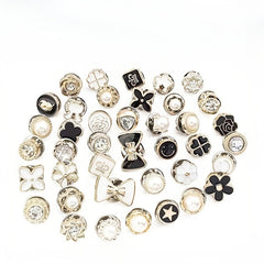 40pcs Anti Exposure Buckle Removable Button for Women Shirts Dresses