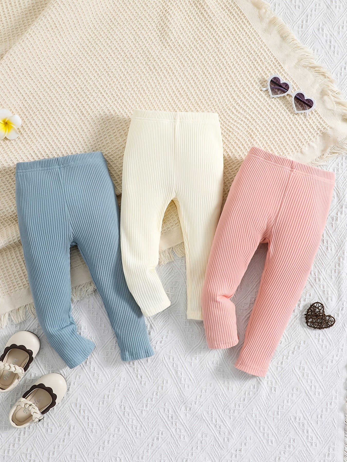 Cute 3 Piece Outfit for Girls Leggings & Toddler Clothes