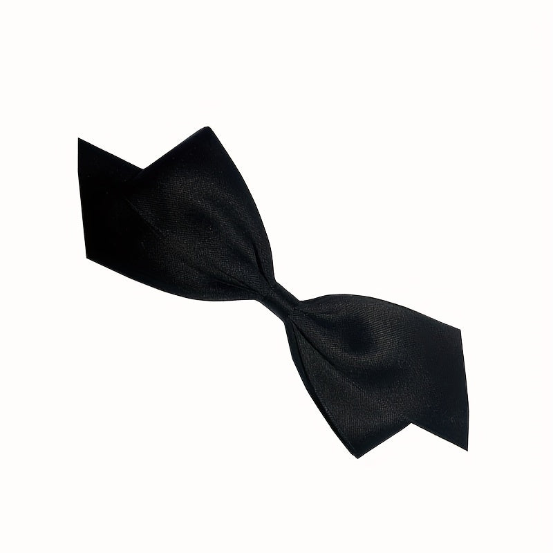 Irregular Symmetrical Bow Tie Solid Casual Necktie Decorative Shirt Bow Tie