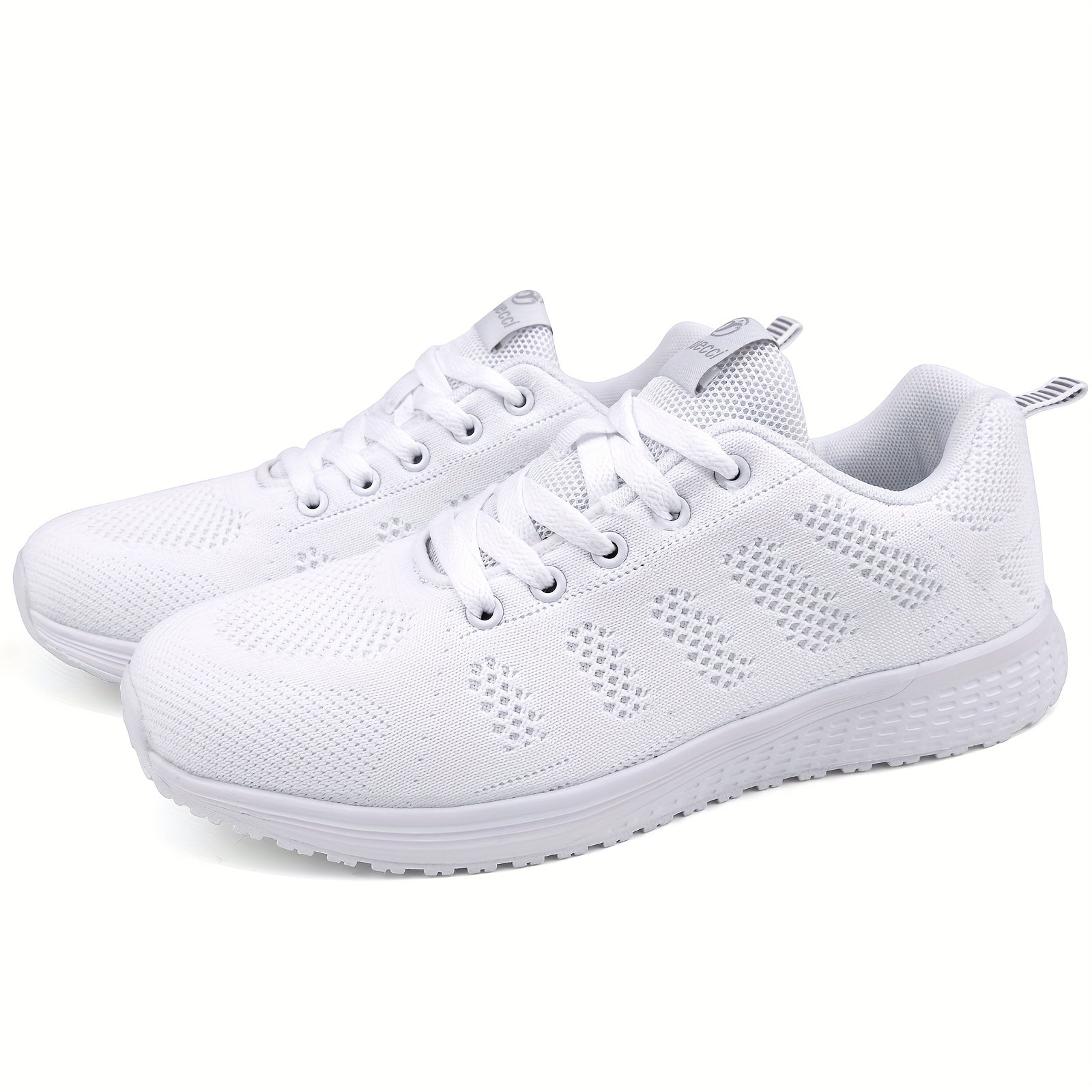 Women's Lightweight Walking Shoes Breathable Gym Sneakers Lace up Running Shoes