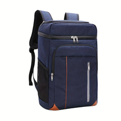 22L Double Layer Thermal Backpack for Camping Beach Picnics Waterproof Insulated