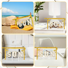 SUN Cosmetic Toiletry Bag Portable Makeup Swimming Pool Bag