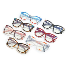 TR90 Plain Eyeglasses Holder Large Frame Slim Lightweight Myopia Frame