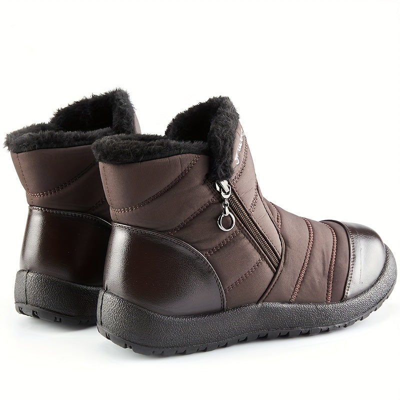 Women's Waterproof Snow Boots Warm Hiking Boots