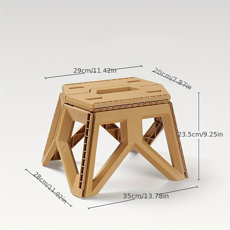Thickened Plastic Portable Folding Stool for Outdoor Camping Fishing