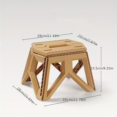 Thickened Plastic Portable Folding Stool for Outdoor Camping Fishing