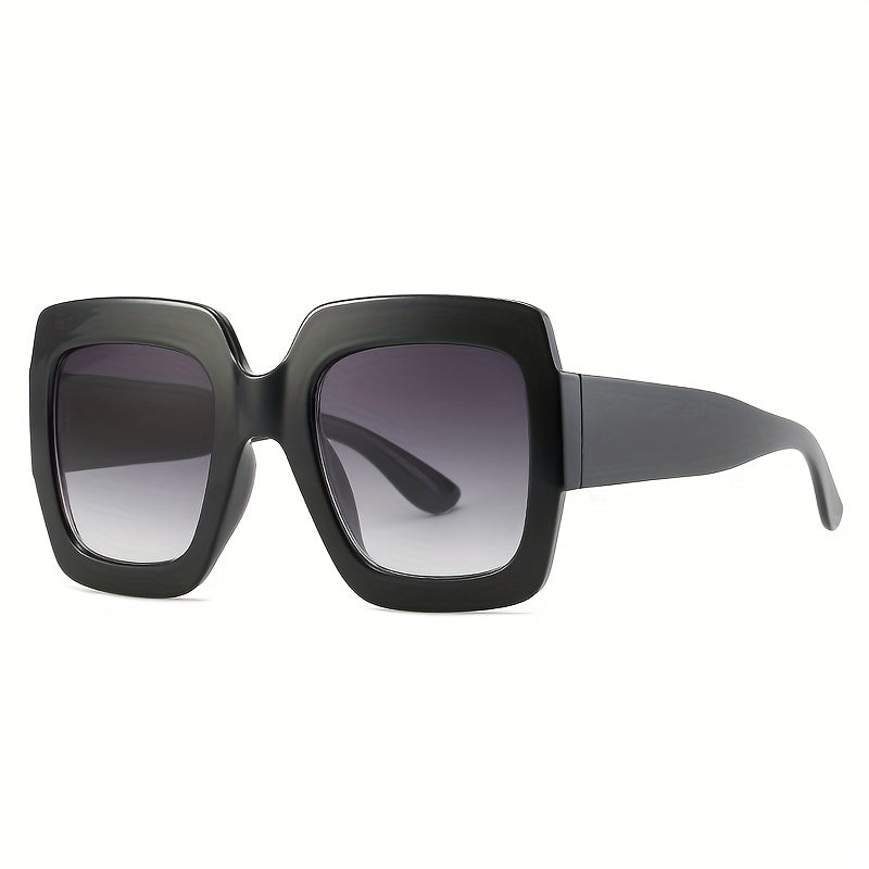 Large Block Sunglasses Funny Gradient Glasses UV400