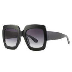 Large Block Sunglasses Funny Gradient Glasses UV400