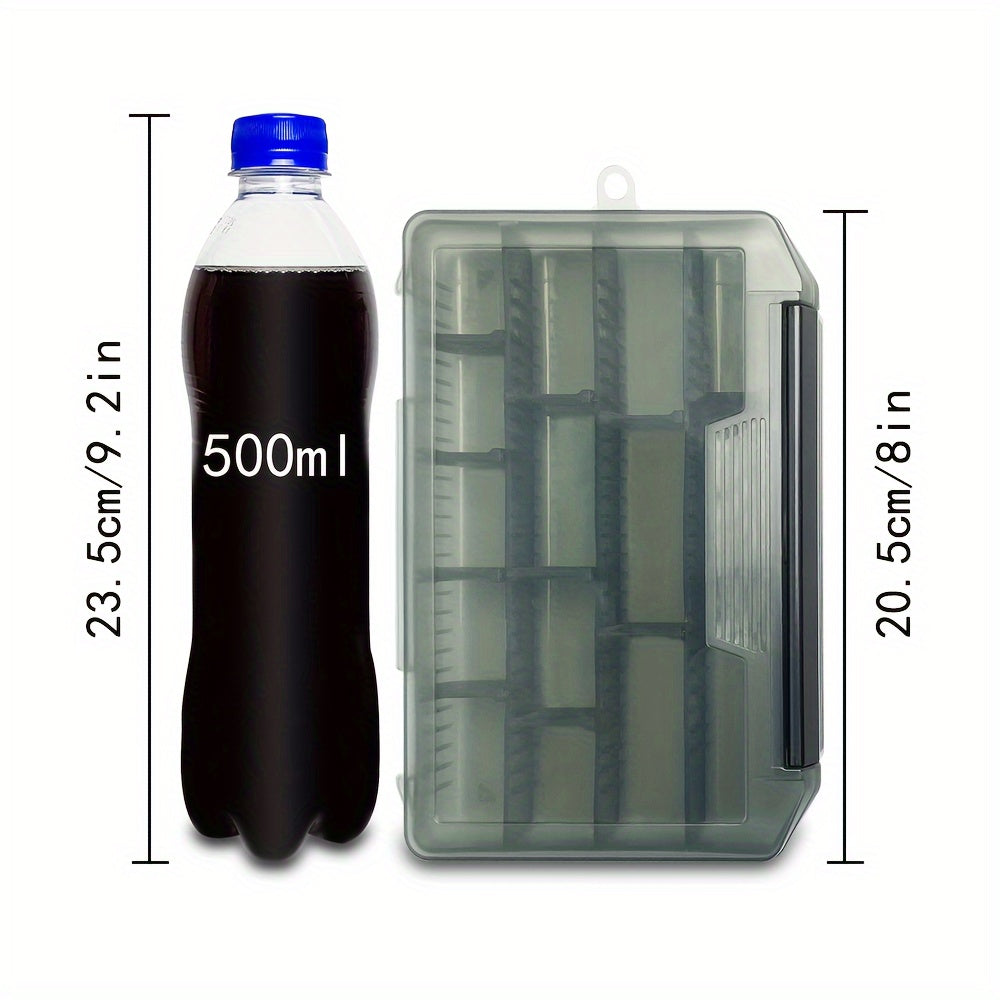 1pc Grid Storage Box Parts Box Tool Box Plastic Household Screw Box