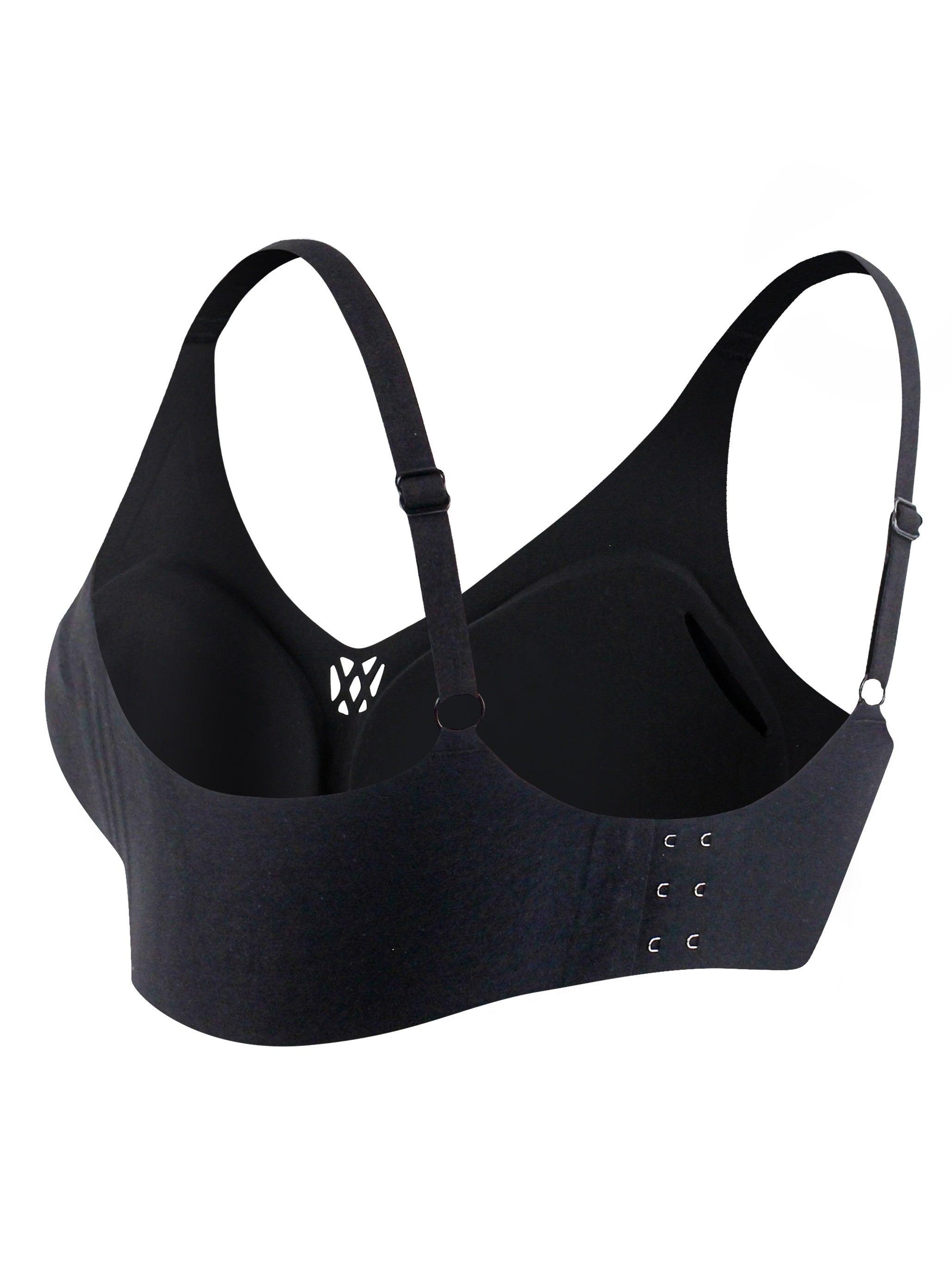Solid Push Up Bra Stretchy Seamless Anti Sagging Everyday Bra