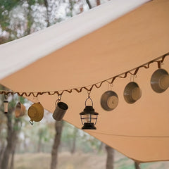 Multifunctional Hanging Rope Tent Canopy Tent Clothesline 500cm