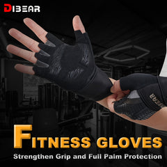 Non slip Fitness Training Gloves Breathable Wear resistant Half Finger Gloves
