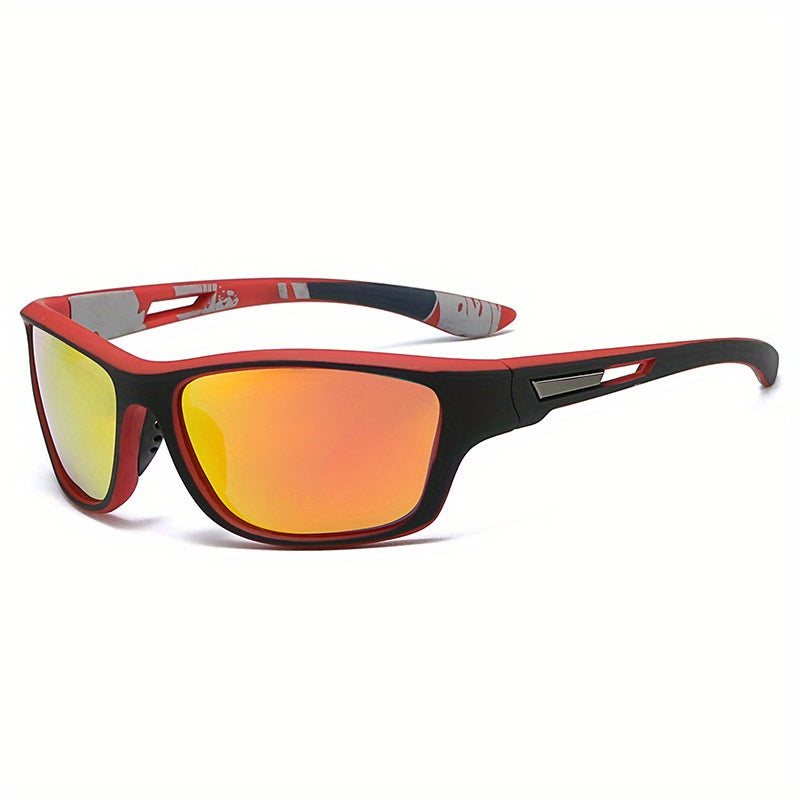 Men's Polarized Ski Cycling Fishing Sunglasses with Windproof Goggles