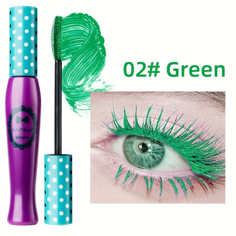 Colorful Waterproof Mascara Fast Drying Eyelashes Curling Extension Makeup