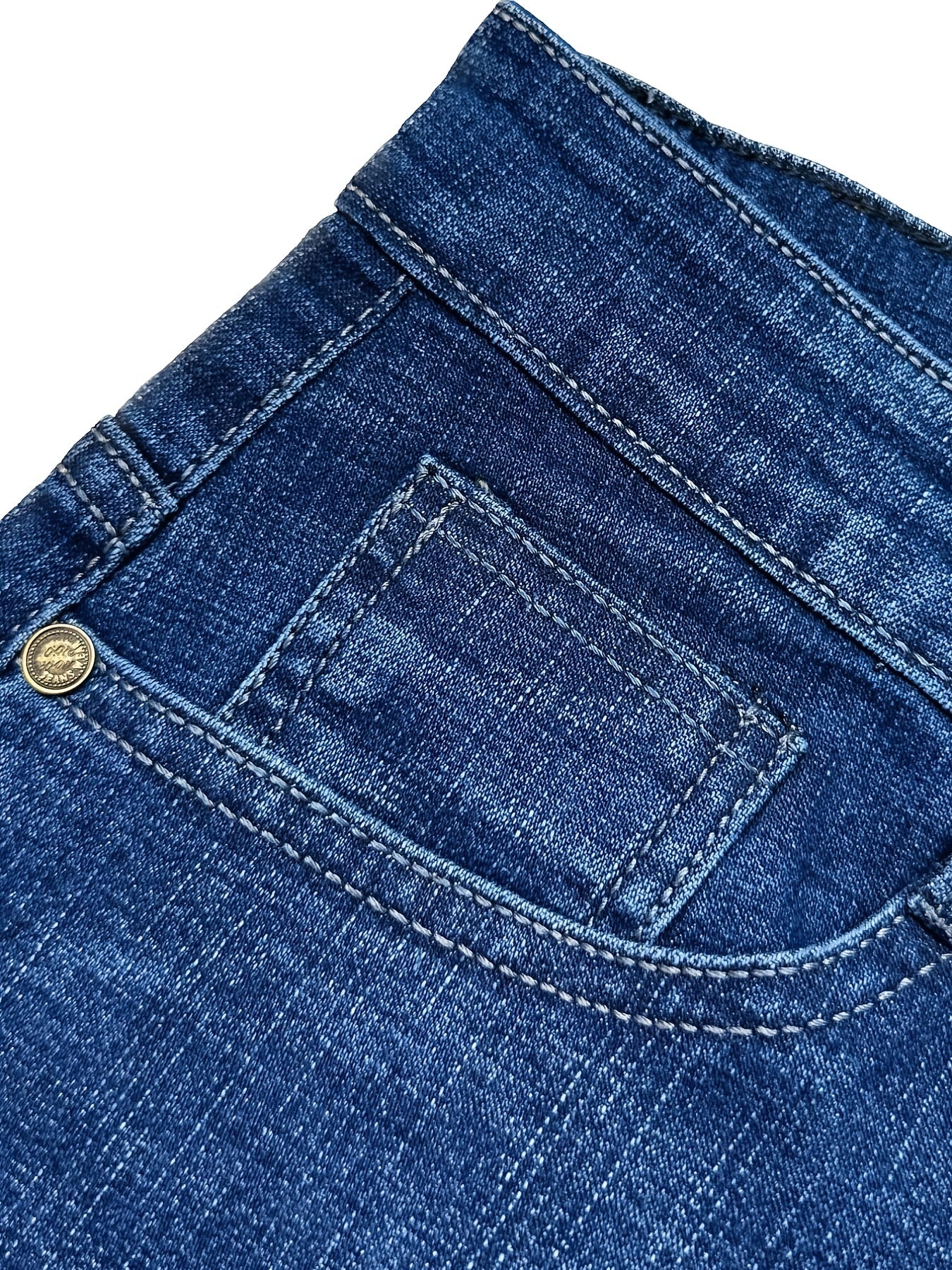 Men's Stretch Straight Leg Jeans