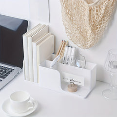 Retractable Bookend Storage Box