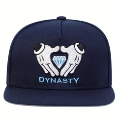 Men's Alphabet Baseball Cap Flat Brim Hat