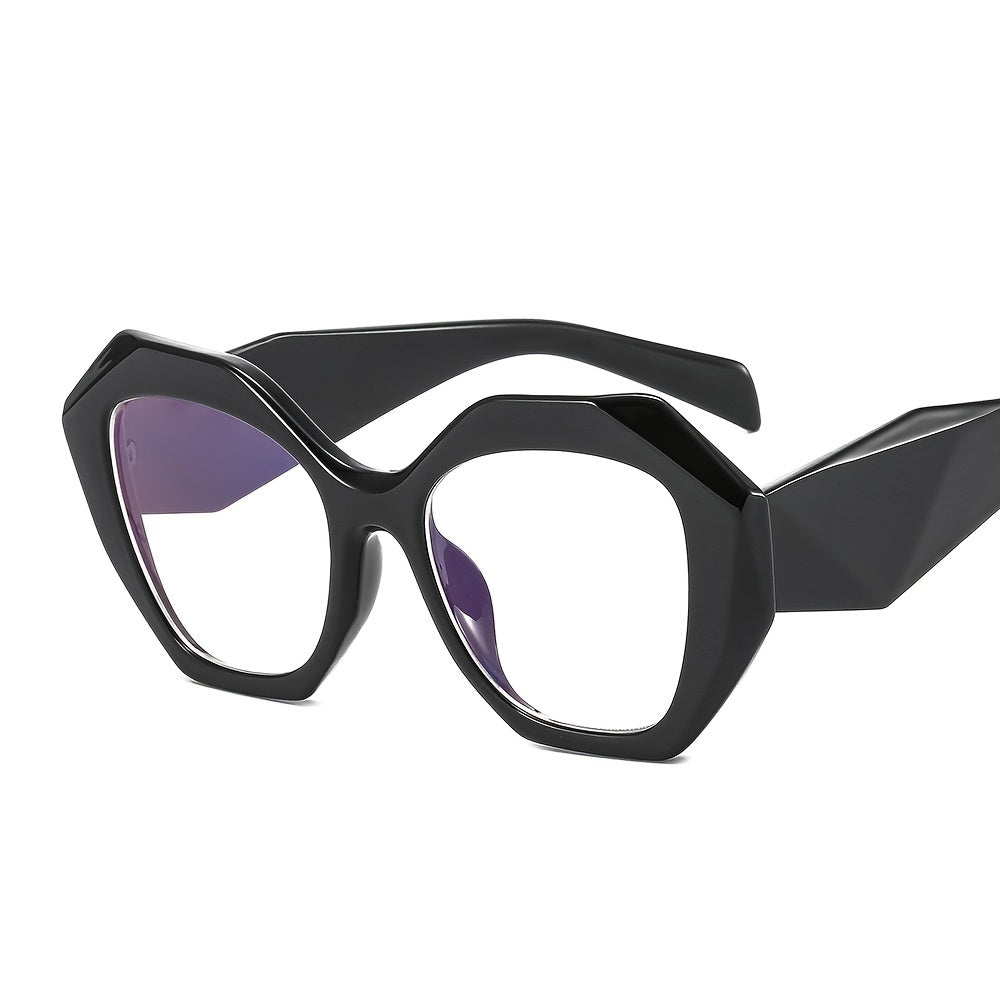 Polygon Candy Sunglasses Women UV400 Protection Lens Shades Plastic Frame