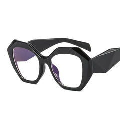 Polygon Candy Sunglasses Women UV400 Protection Lens Shades Plastic Frame