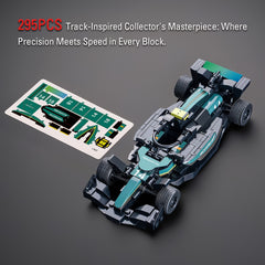 F1 Racing Block Car Toy Set for Boys and Girls 6+
