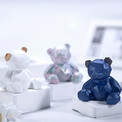 3D Bear Resin Mold Epoxy Resin Casting Moulds