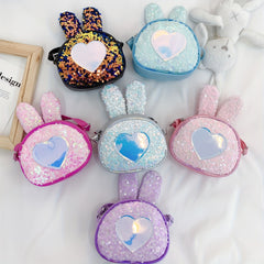 Girls Rabbit Ears Princess Messenger Bag Single Shoulder Bag