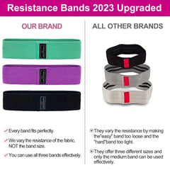 Polyester Squats Hip Training Circle Fitness Resistance Tension Cloth Belt