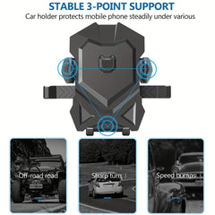 Car Phone Holder Extendable Suction Cup Mount