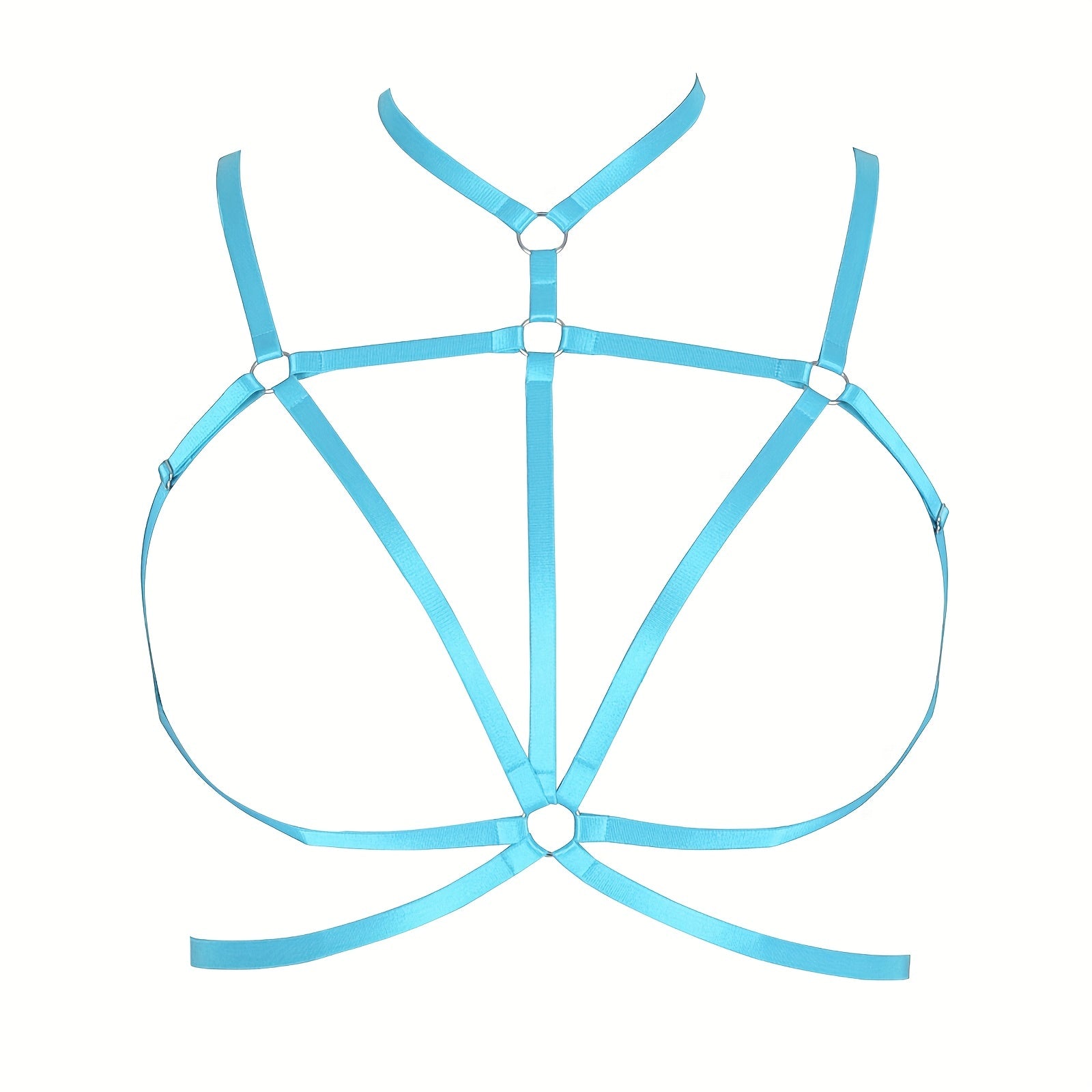 Sexy Hollow Out Halter Cage Chest Harness for Women's Lingerie