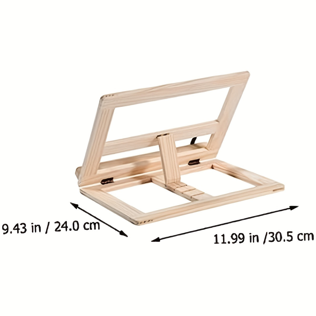 Wooden Four-Speed Adjustable Reading Rack Laptop Holder