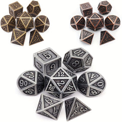 7pcs Classic Polyhedral Dice Set - Indoor Gaming