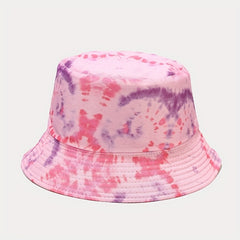 Tie Dye Bucket Hat Reversible Sunscreen Basin Hat
