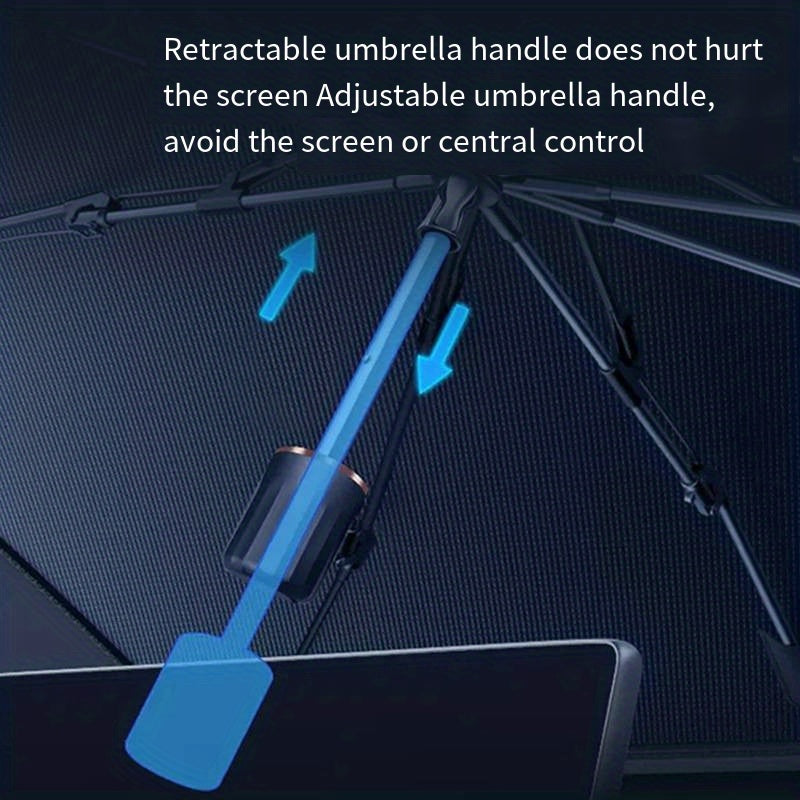 Car Windshield Sun Shade Umbrella Front Windshield Umbrella