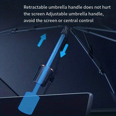 Car Windshield Sun Shade Umbrella Front Windshield Umbrella