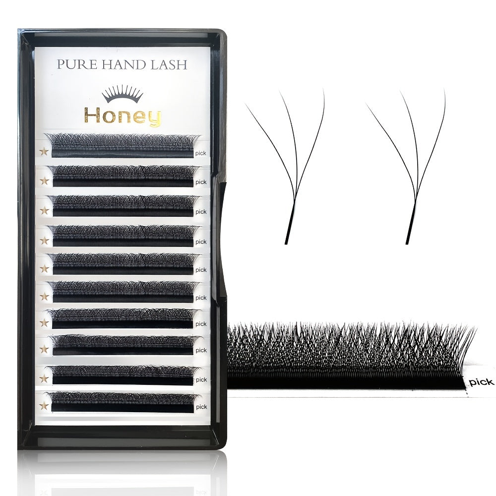 Matte 3D W Individual Lashes for Eyelash Extensions