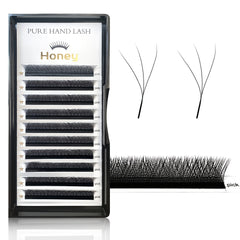 Matte 3D W Individual Lashes for Eyelash Extensions