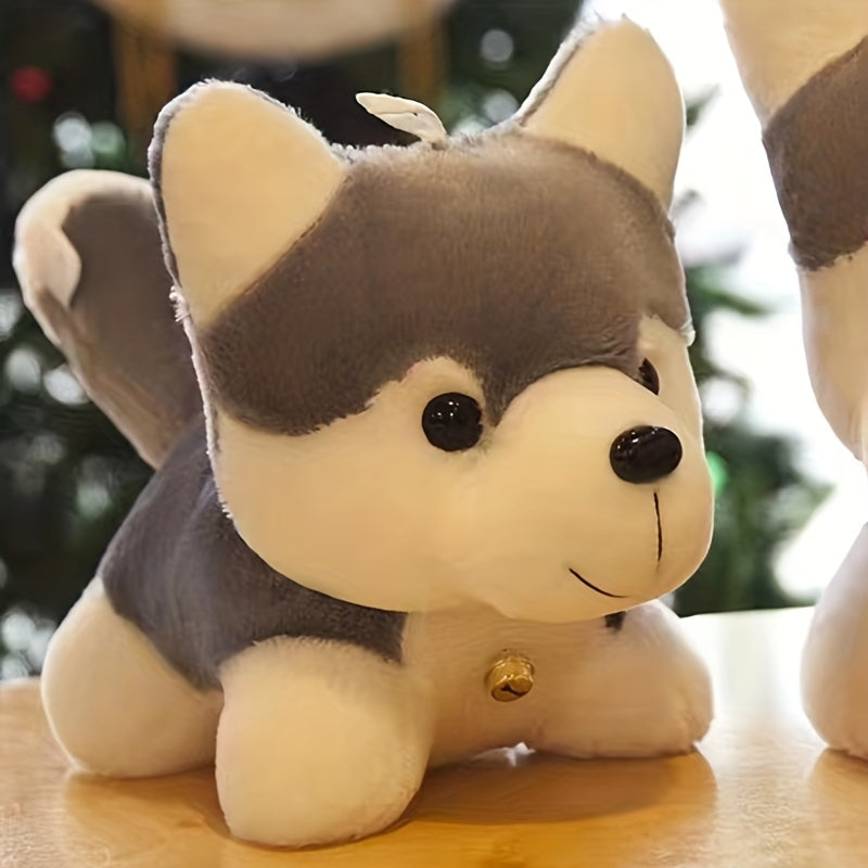 Husky Plush Toys Large Animals Home Decorations