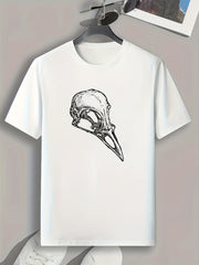 Cool Graphic Print Men's T-shirt for Summer
