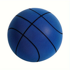 Size 7 Silent Basketball PU Leather Elastic Ball For Indoor Sports