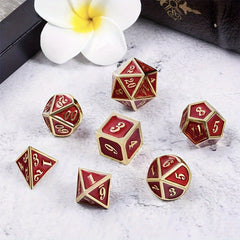7pcs Mini Number Dice Game Punishment Accessories